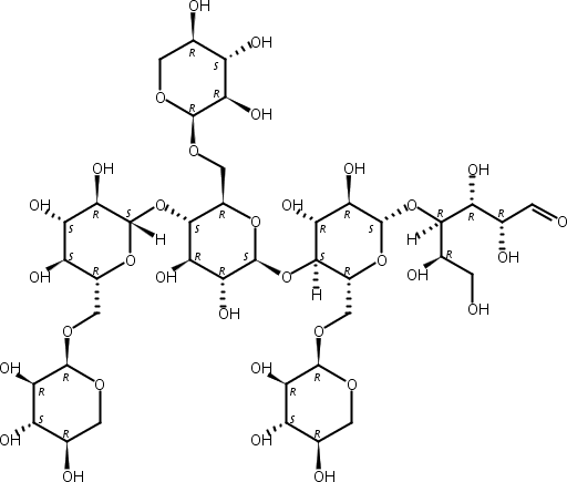 木七糖,Xyloglucan heptasaccharide