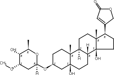 杠柳次苷,Periplocymarin