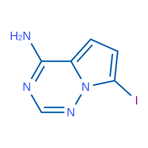 7-碘吡咯并[2,1-F][1,2,4]三嗪-4-胺,4-amino-7-iodopyrrolo[2,1-f][1,2,4]triazine