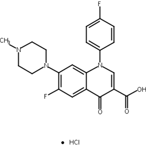 盐酸二氟沙星,Difloxacin hydrochloride