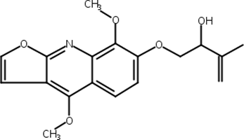 吴茱萸内酯,Evodine