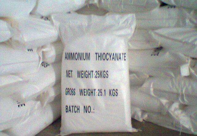 硫氰酸铵,Ammonium thiocyanate