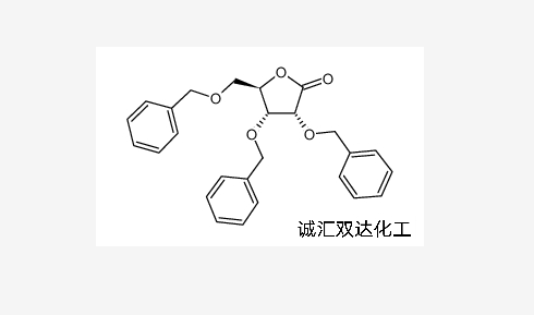 2,3,5-三苄氧基-d-核糖酸-1,4-内酯,2,3,5-Tri-O-benzyl-D-ribono-1,4-lactone