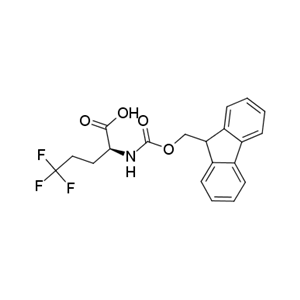 (2S)-2-(9H-fluoren-9-ylmethoxycarbonylamino)-5,5,5-trifluoropentanoic aci