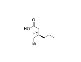 布瓦西坦杂质13,(R)-3-(bromomethyl)hexanoic acid