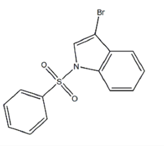 3-溴-(1-苯磺酰)吲哚,3-BROMO-1-(PHENYLSULFONYL)-1H-INDOLE