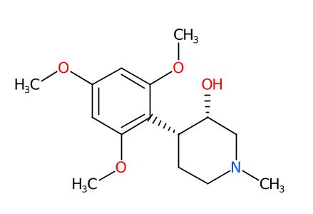 (3S,4R)-1-Methyl-4-(2,4,6-trimethoxy-phenyl)piperidin-3-o