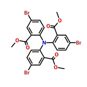 trimethyl 6,6',6''-nitrilotris(3-bromobenzoate)