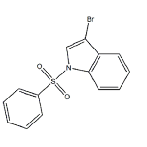 3-溴-(1-苯磺酰)吲哚