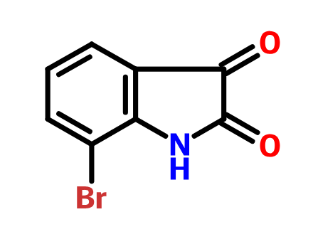 7-溴靛红,7-BROMO-1H-INDOLE-2,3-DIONE