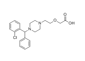 西替利嗪杂质05,2-(2-(4-((2-chlorophenyl)(phenyl)methyl)piperazin-1-yl)ethoxy)acetic acid