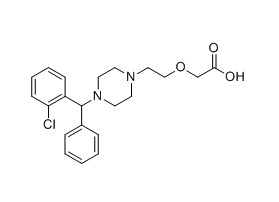 西替利嗪杂质05（单体）,2-(2-(4-((2-chlorophenyl)(phenyl)methyl)piperazin-1-yl)ethoxy)acetic acid