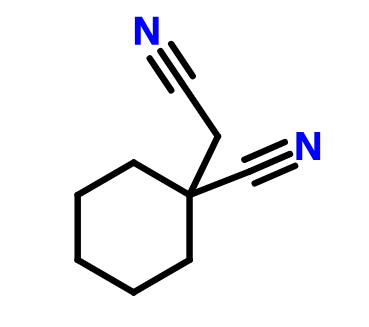 1-氰基環(huán)己基乙腈,1-CYANOCYCLOHEXANE ACETONITRILE