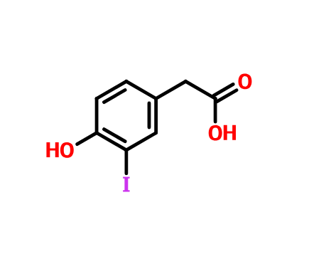 3-碘-4-羟基苯乙酸,2-(4-Hydroxy-3-iodophenyl)acetic acid
