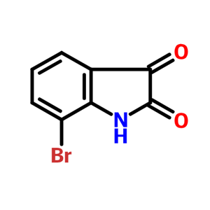 7-溴靛红,7-BROMO-1H-INDOLE-2,3-DIONE