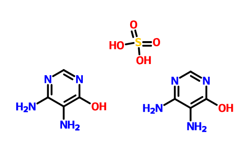 4,5-二氨基-6-羟基嘧啶半硫酸盐,4,5-DIAMINO-6-HYDROXYPYRIMIDINE HEMISULFATE