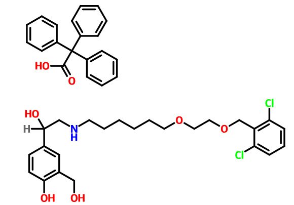 维兰特罗三苯乙酸盐,Vilanterol triphenylacetate