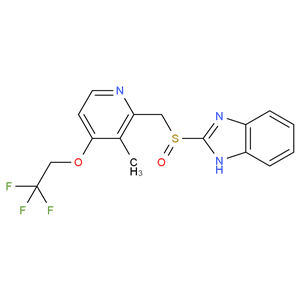 2-[[3-甲基-4-(2,2,2-三氟乙氧基)吡啶-2-基]甲基亚磺酰基]-1H-苯并咪唑