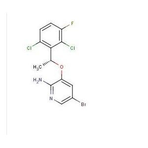 3-[(1R)-(2,6-二氯-3-氟苯基)乙氧基]-2-氨基-5-溴吡啶,(R)-5-bromo-3-(1-(2,6-dichloro-3-fluorophenyl)ethoxy)pyridin-2-amine