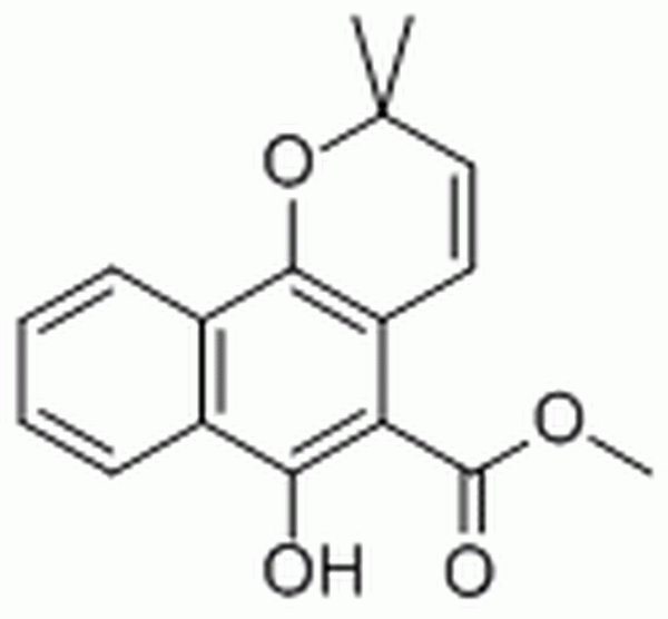 大叶茜草素,Mollugin