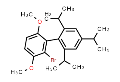 2-溴-3,6-二甲氧基-2',4',6'-三（异丙基）-1,1'-联,2-Bromo-2',4',6'-triisopropyl-3,6-dimethoxy-1,1'-biphenyl