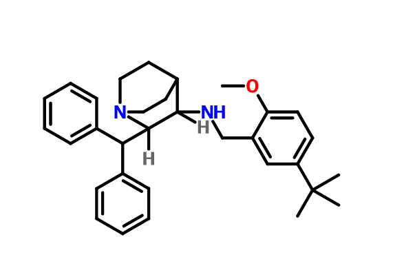 马罗匹坦,(2S,3S)-2-Benzhydryl-N-(5-tert-butyl-2-Methoxybenzyl)quinuclidin-3-aMine