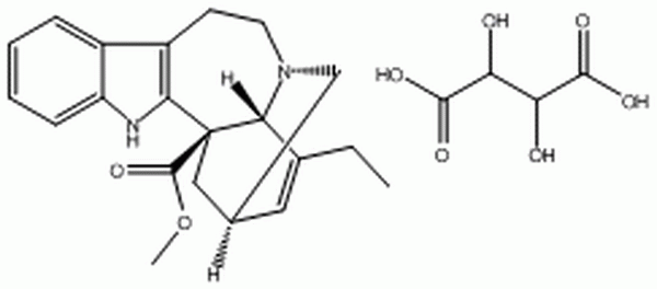 Catharanthine hemitartrate