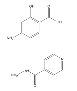 對氨基水楊酸異煙肼,Pasiniazid   IsoniazidAminosalicylate