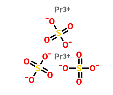 硫酸镨八水合物,Praseodymium(III) sulfate octahydrate