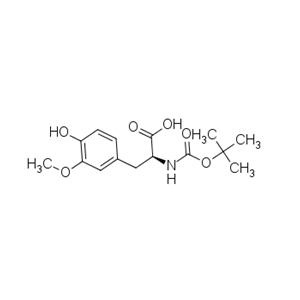 (2S)-3-(4-hydroxy-3-methoxyphenyl)-2-[(2-methylpropan-2-yl)oxycarbonylamino]propanoic acid?