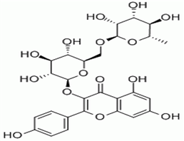 山柰酚-3-O-芸香糖苷,Kaempferol-3-rutinoside