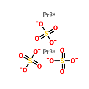 硫酸镨八水合物,Praseodymium(III) sulfate octahydrate