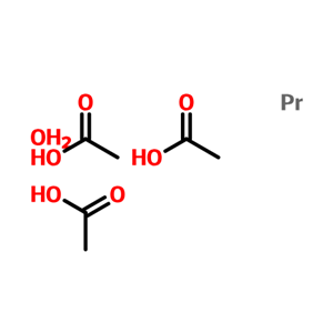 乙酸镨(III) 水合物