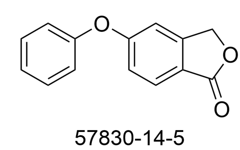 5-苯氧基异苯并呋喃-1-(3H)-酮,5-phenoxy-3H-2-benzofuran-1-one