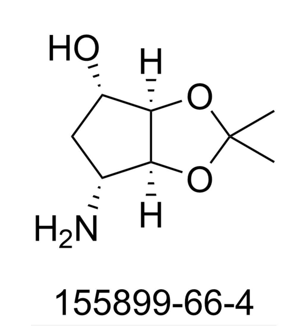 (3aR,4S,6R,6aS)-6-氨基四氢-2,2-二甲基-4H-环戊烯并-1,3-二氧杂环戊烷-4-醇,(3aR,4S,6R,6aS)-6-Aminotetrahydro-2,2-dimethyl-4H-cyclopenta-1,3-dioxol-4-ol
