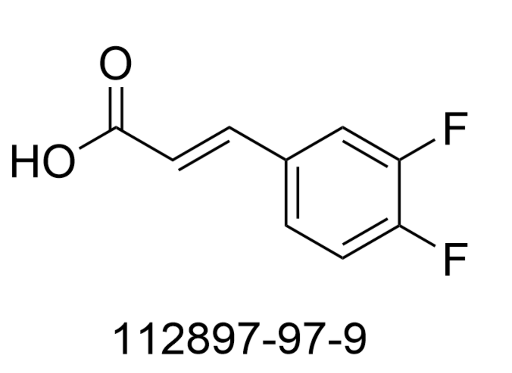 反式3,4-二氟肉桂酸,trans-3,4-Difluorocinnamic acid