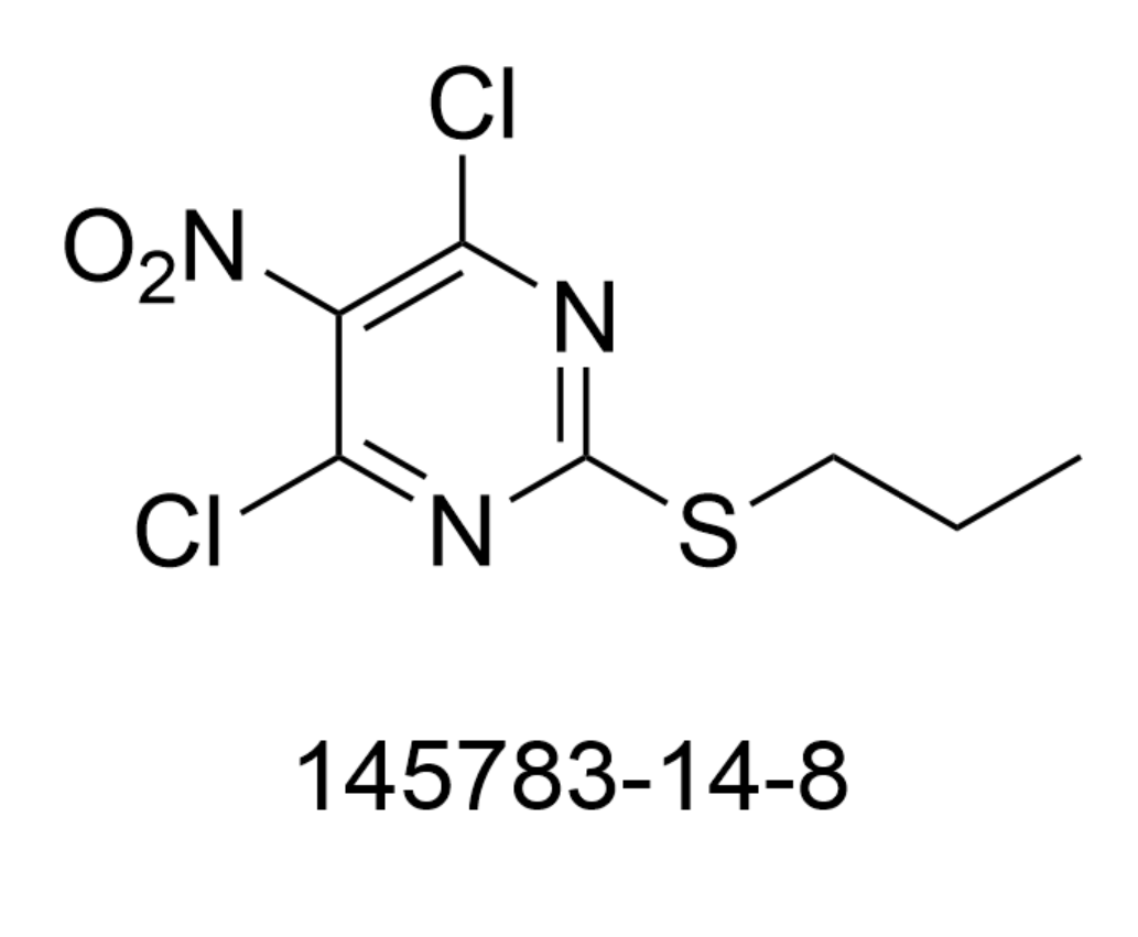 4,6-二氯-5-硝基-2-丙硫基嘧啶,4,6-DICHLORO-5-NITRO-2-PROPYLTHIOPYRIMIDINE