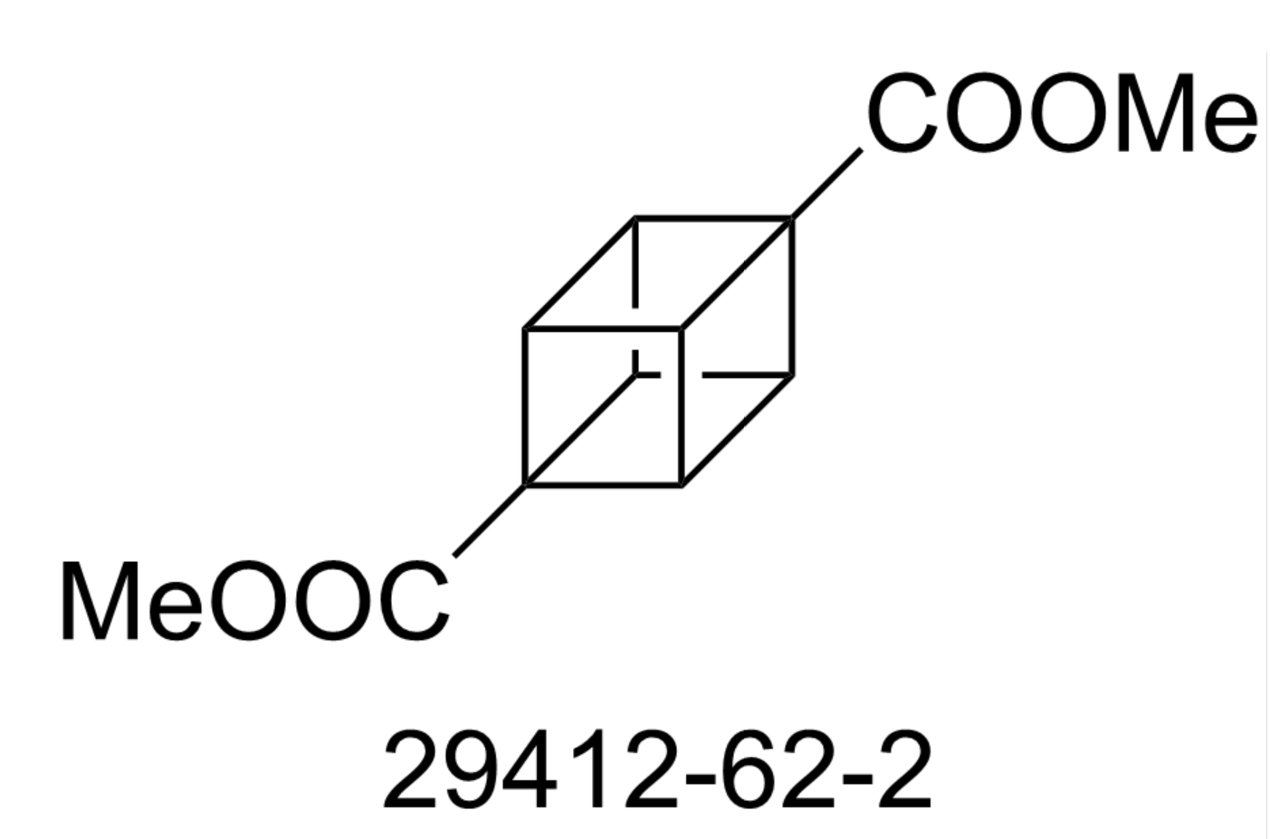 1,4-立方烷二甲酸二甲酯,dimethyl (1s,2R,5s,6S)-cubane-1,4-dicarboxylate