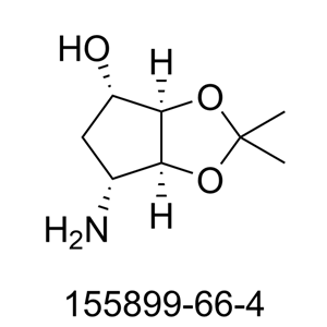 (3aR,4S,6R,6aS)-6-氨基四氢-2,2-二甲基-4H-环戊烯并-1,3-二氧杂环戊烷-4-醇,(3aR,4S,6R,6aS)-6-Aminotetrahydro-2,2-dimethyl-4H-cyclopenta-1,3-dioxol-4-ol