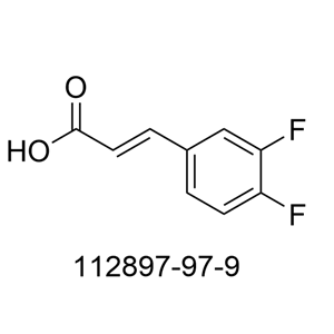 反式3,4-二氟肉桂酸,trans-3,4-Difluorocinnamic acid