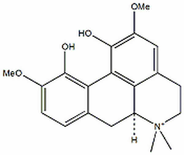 木兰花碱,Magnoflorine chloride