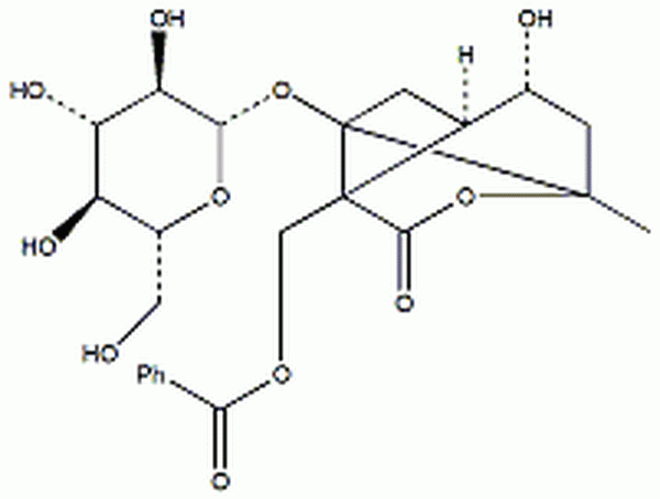 芍药内酯苷,Alibiflorin