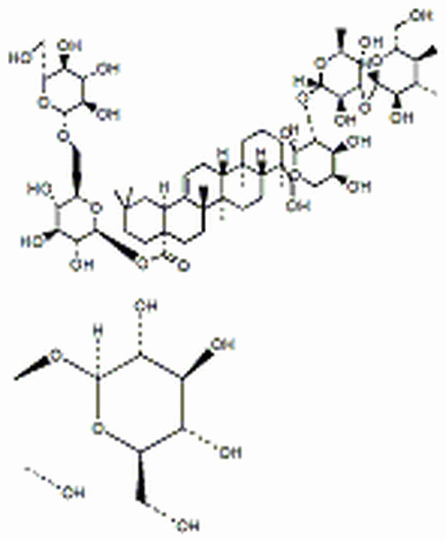 灰毡毛忍冬皂苷乙,Macranthoidin B