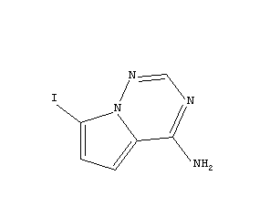 4-氨基-7-碘吡咯并[2,1-F][1,2,4]三嗪,4-amino-7-iodopyrrolo[2,1-f][1,2,4]triazine