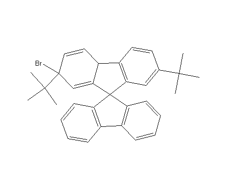 2-溴-2,7-二叔丁基-9,9-螺二芴,2-Bromo-2,7-di-tert-butyl-9,9'-spirobi[fluorene]