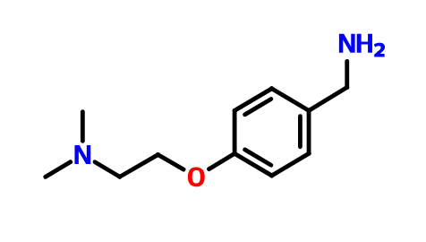 4-[2-(二甲基氨基)乙氧基]苄胺,4-[2-(DIMETHYLAMINO)ETHOXY]BENZYLAMINE