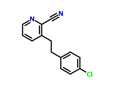 3-[2-(4-氯苯基)乙基]-2-吡啶甲腈,3-(p-Chlorophenethyl)picolinonitrile