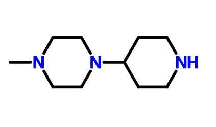 1-甲基-4-(4-哌啶基)哌嗪,98%,1-METHYL-4-(PIPERIDIN-4-YL)-PIPERAZINE