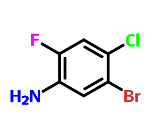 2-氟-4-氯-5-溴苯胺,5-bromo-4-chloro-2-fluoroaniline