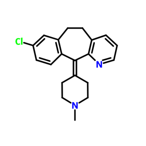 甲基氯雷他定,8-Chloro-6,11-dihydro-11-(1-methyl-4-piperidinylidene)-5H-benzo[5,6]cyclohepta[1,2-b]pyridine